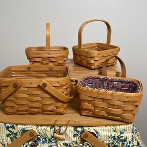 Longaberger Basket Bundle